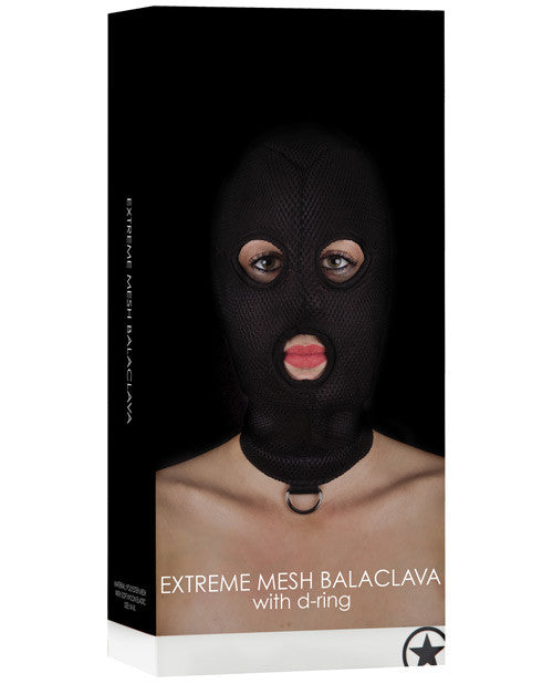 Shots Ouch Extreme Mesh Balaclava W-d Ring